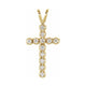 Accented Cross Pendant
