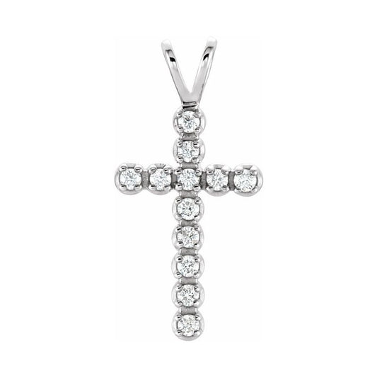 Accented Cross Pendant