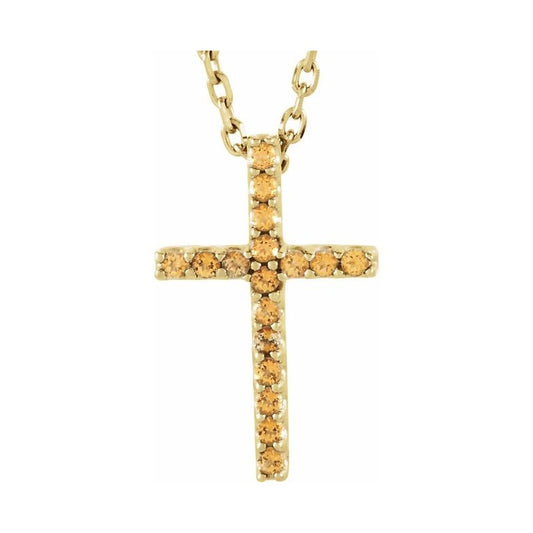 Petite Cross Necklace or Pendant