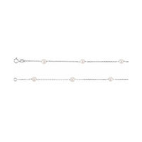 Pearl Station Necklace