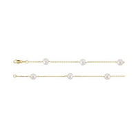 Pearl Station Necklace
