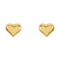 Youth Puffed Heart Earrings