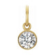 Posh Mommy® Imitation Birthstone Charm/Pendant