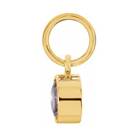 Posh Mommy® Imitation Birthstone Charm/Pendant
