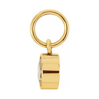Posh Mommy® Imitation Birthstone Charm/Pendant