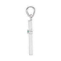 Birthstone Cross Pendant