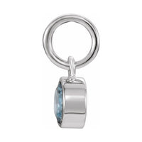 Posh Mommy® Imitation Birthstone Charm/Pendant