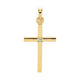 Birthstone Cross Pendant