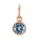 Posh Mommy® Imitation Birthstone Charm/Pendant