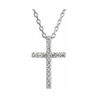 Petite Cross Necklace or Pendant