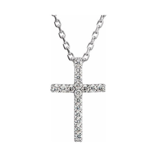 Petite Cross Necklace or Pendant