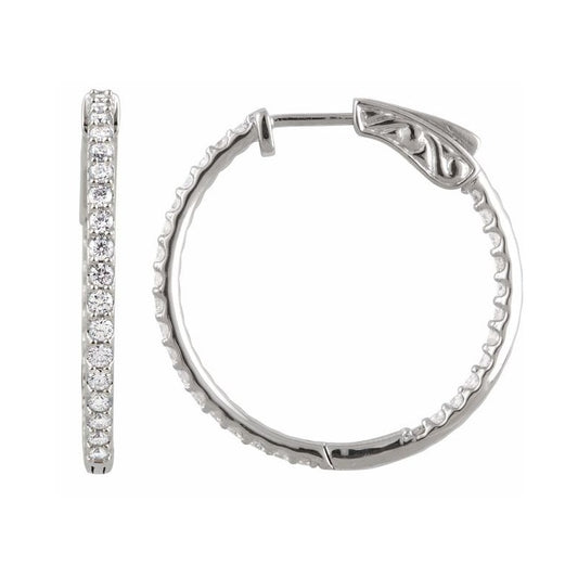 Inside-Outside Hoop Earrings