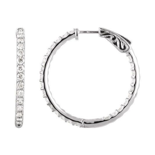 Inside-Outside Hoop Earrings