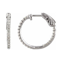 Inside-Outside Hoop Earrings