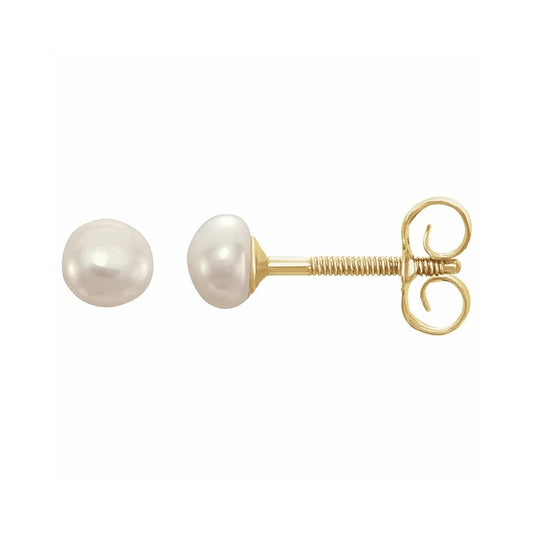 Youth Pearl Stud Earrings