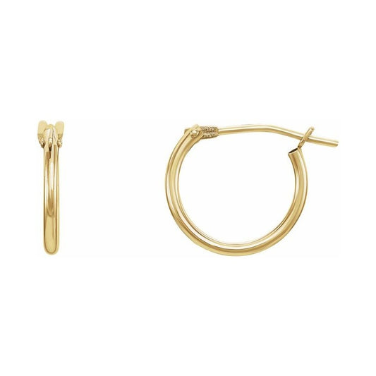 Youth Hoop Earrings