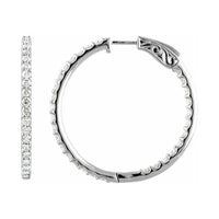 Inside-Outside Hoop Earrings