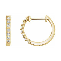 Accented Hoop Earrings