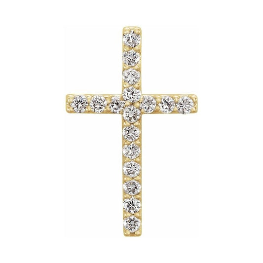 Petite Cross Necklace or Pendant