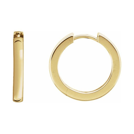 Hinged Hoop Earrings