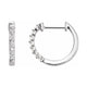 Accented Hoop Earrings