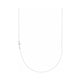 Accented Sideways Cross Necklace