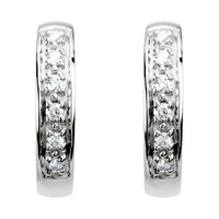 Accented Hoop Earrings