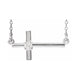 Sideways Cross Necklace or Center