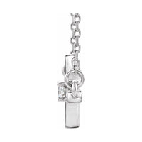 Sideways Cross Necklace or Center