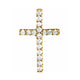 Petite Cross Necklace or Pendant