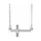 Sideways Cross Necklace or Center