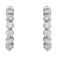 Accented Hoop Earrings