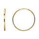 Endless Tube Hoop Earrings