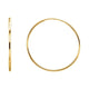 Endless Tube Hoop Earrings