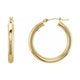 Tube Hoop Earrings