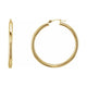 Tube Hoop Earrings