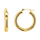 Tube Hoop Earrings