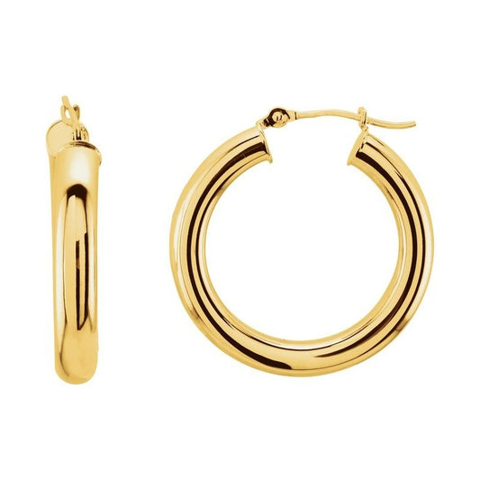 Tube Hoop Earrings