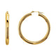 Tube Hoop Earrings