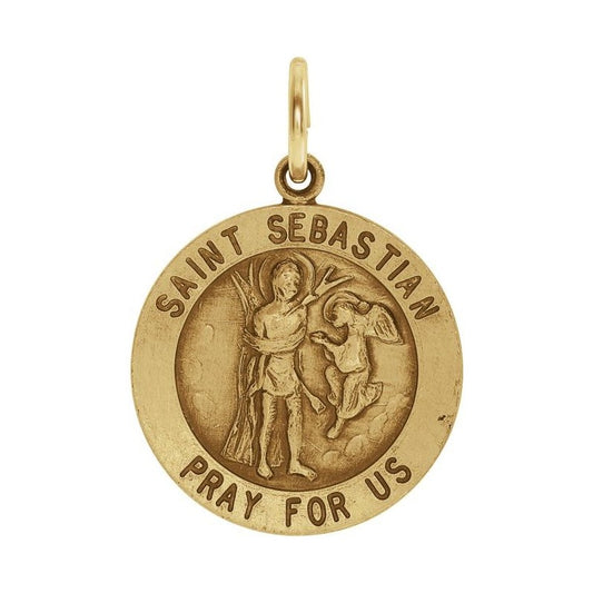St. Sebastian Medal Necklace or Pendant