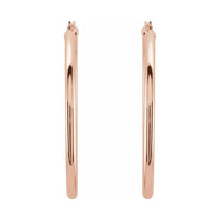 Tube Hoop Earrings