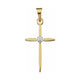 Accented Cross Pendant