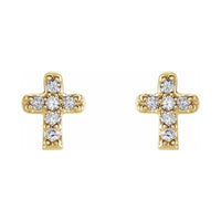 Youth Cross Earrings