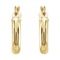 Tube Hoop Earrings