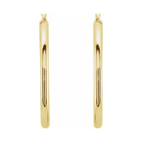 Tube Hoop Earrings