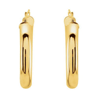 Tube Hoop Earrings