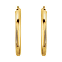 Tube Hoop Earrings