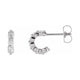 Accented Hoop Earrings