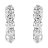 Accented Hoop Earrings