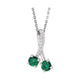 Two-Stone Necklace or Pendant